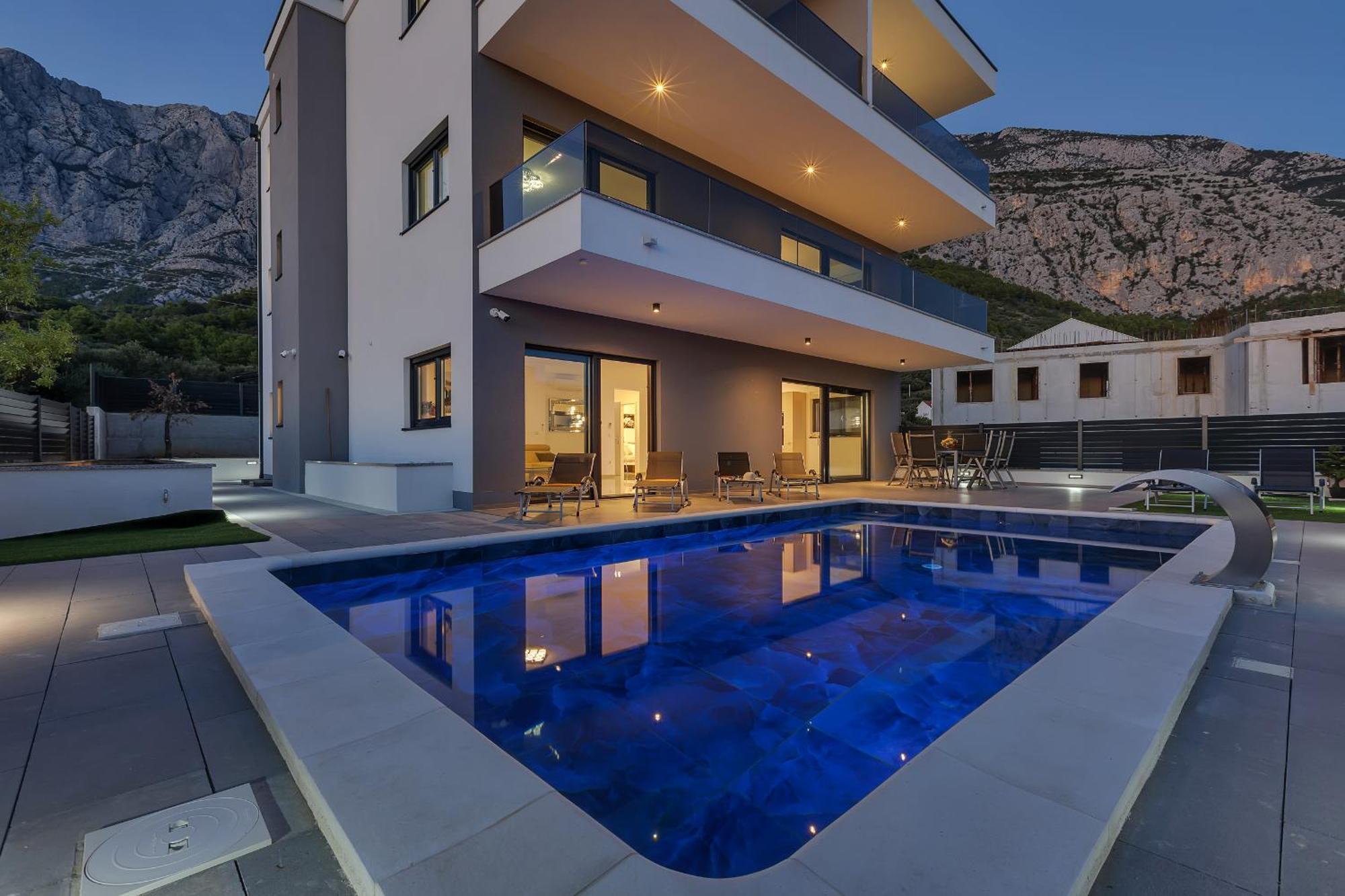 Villa Adria マカルスカ エクステリア 写真