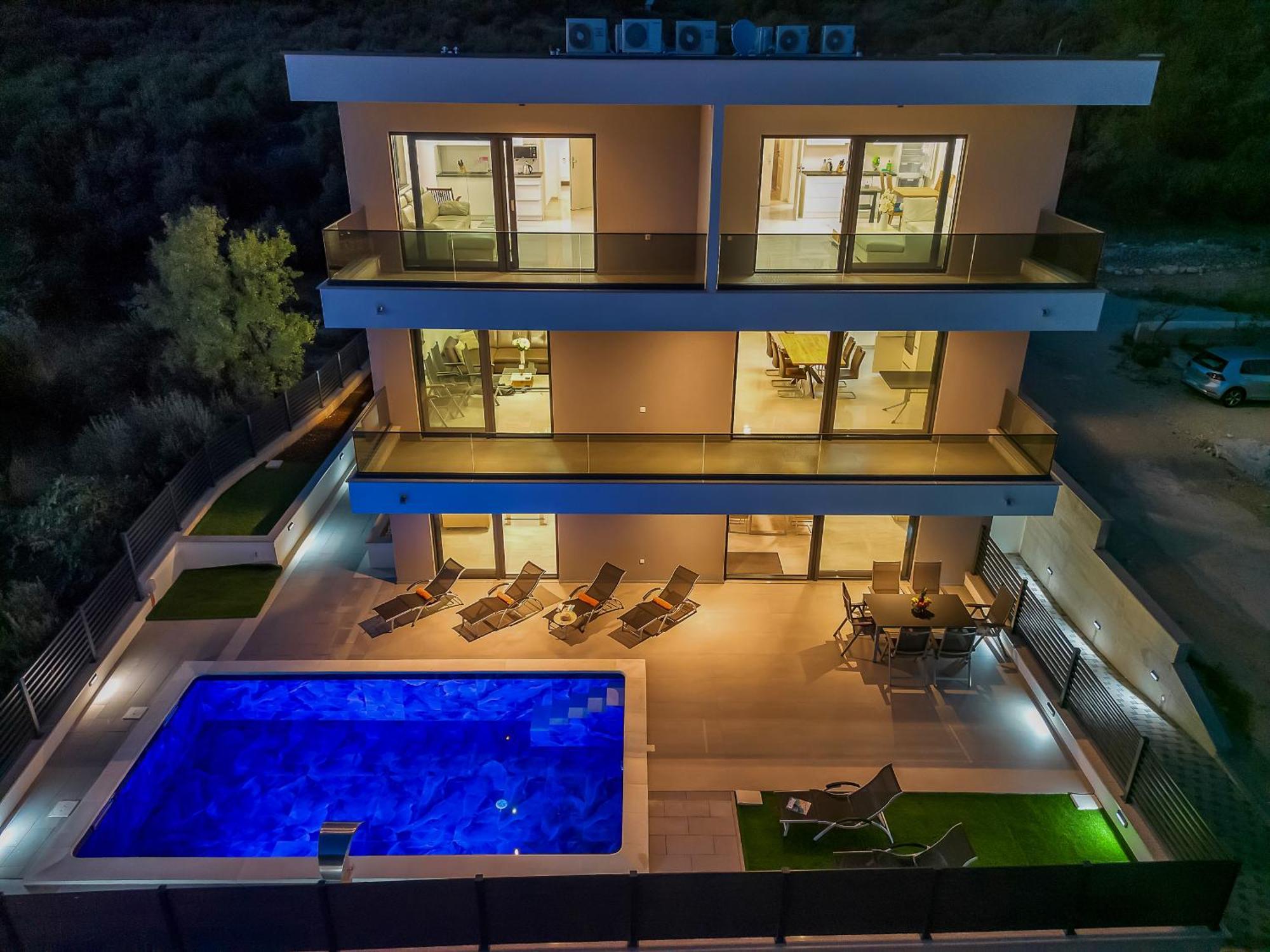 Villa Adria マカルスカ エクステリア 写真