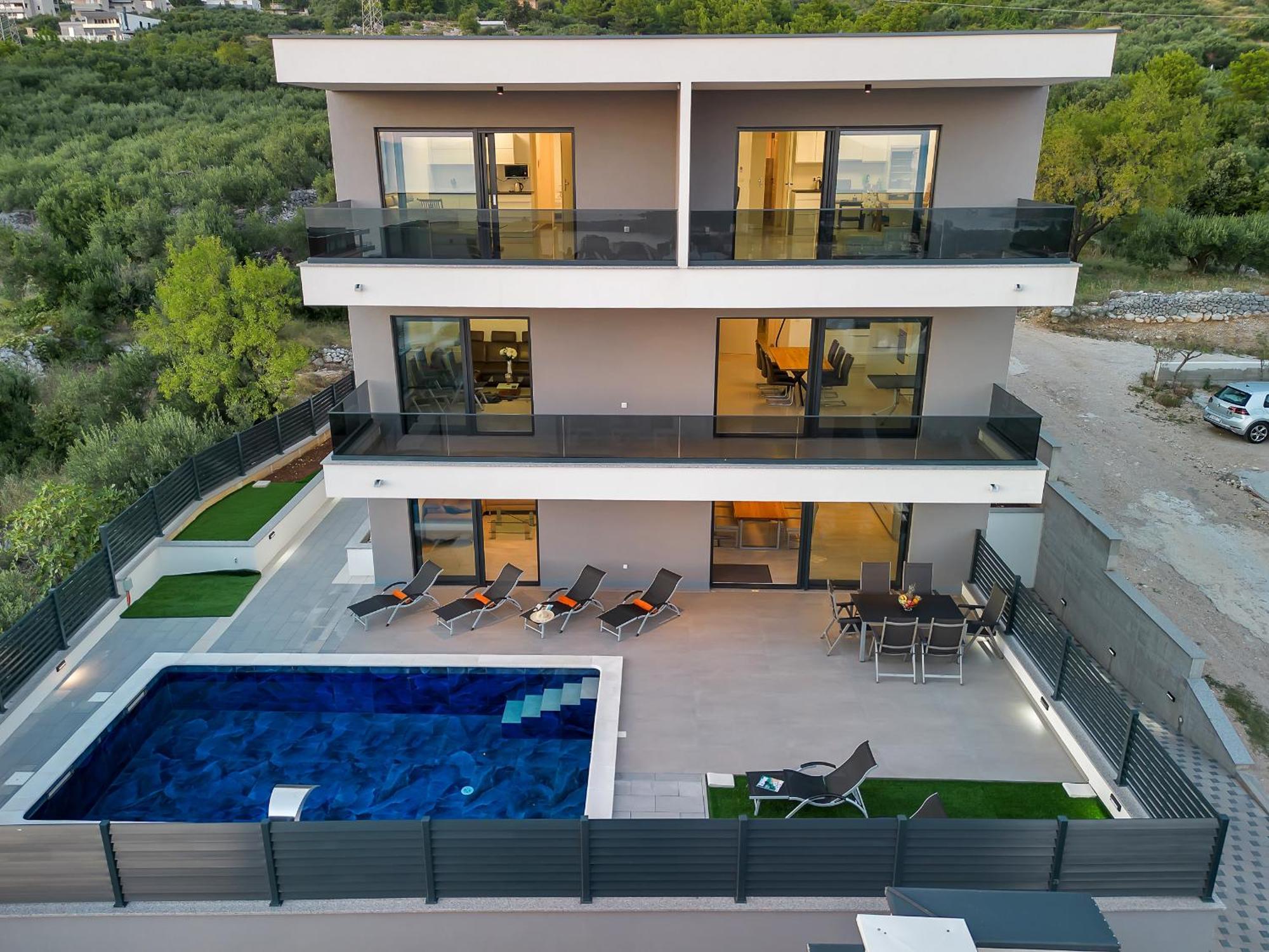 Villa Adria マカルスカ エクステリア 写真