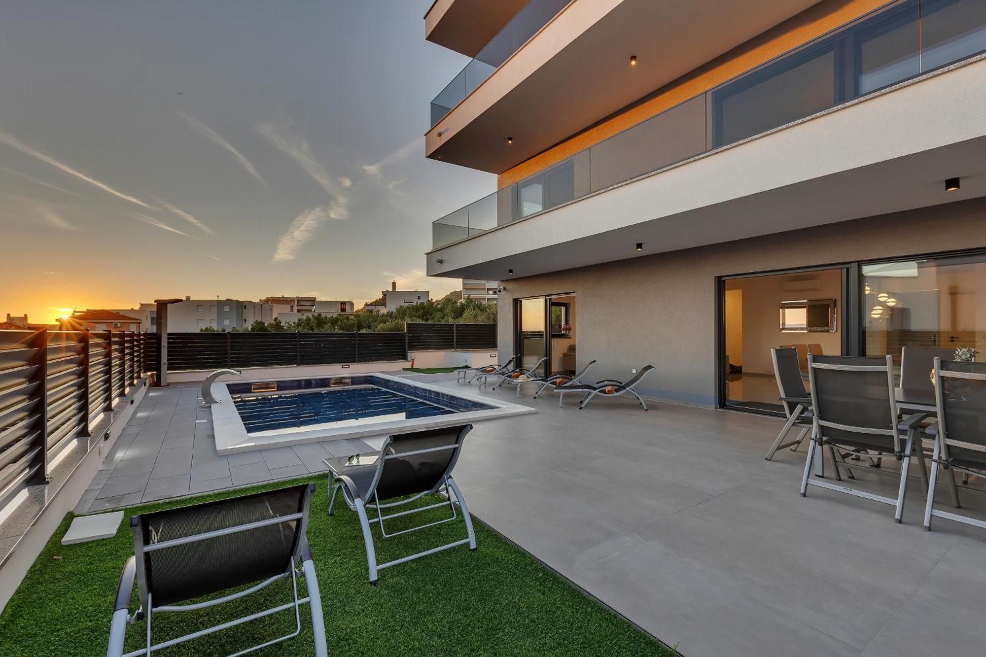 Villa Adria マカルスカ エクステリア 写真