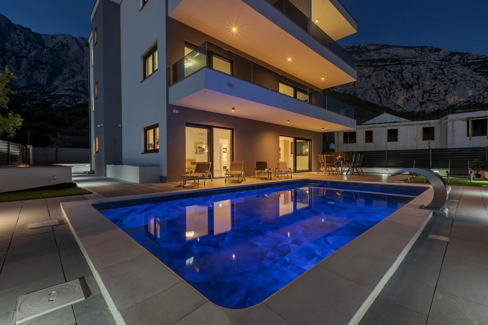 Villa Adria マカルスカ エクステリア 写真