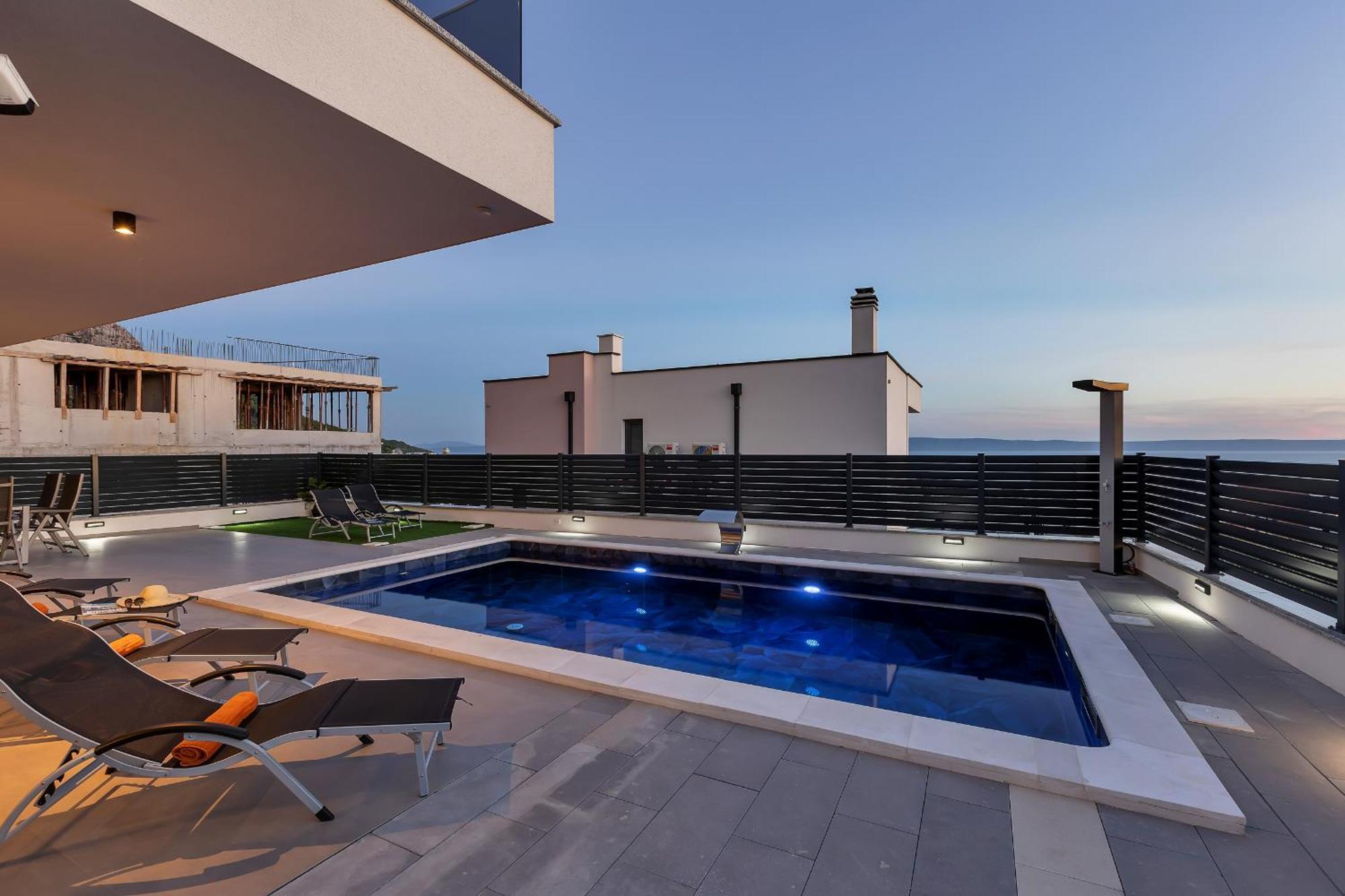 Villa Adria マカルスカ エクステリア 写真